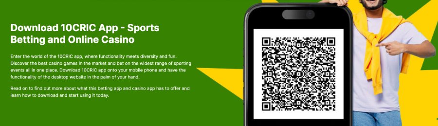 10CRIC Casino mobile app india casinos