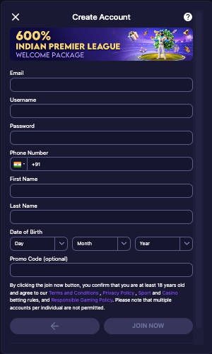 registration betvibe