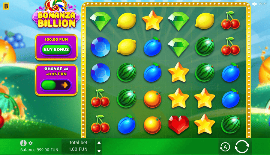 Bonanza Billion gameplay