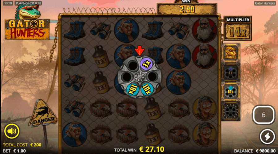 gator hunters free spins 2