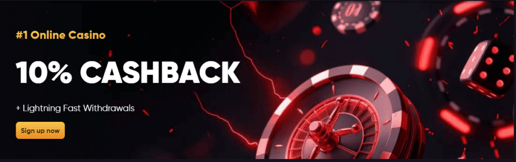 Instant Casino cashback offer