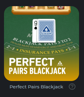 perfect pairs blackjack india