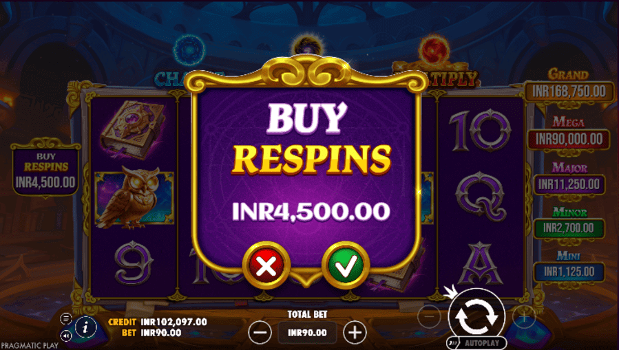 spellmaster bonus buy