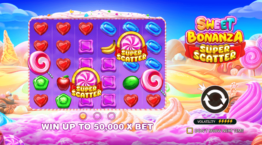 Sweet Bonanza Super Scatter Home Page