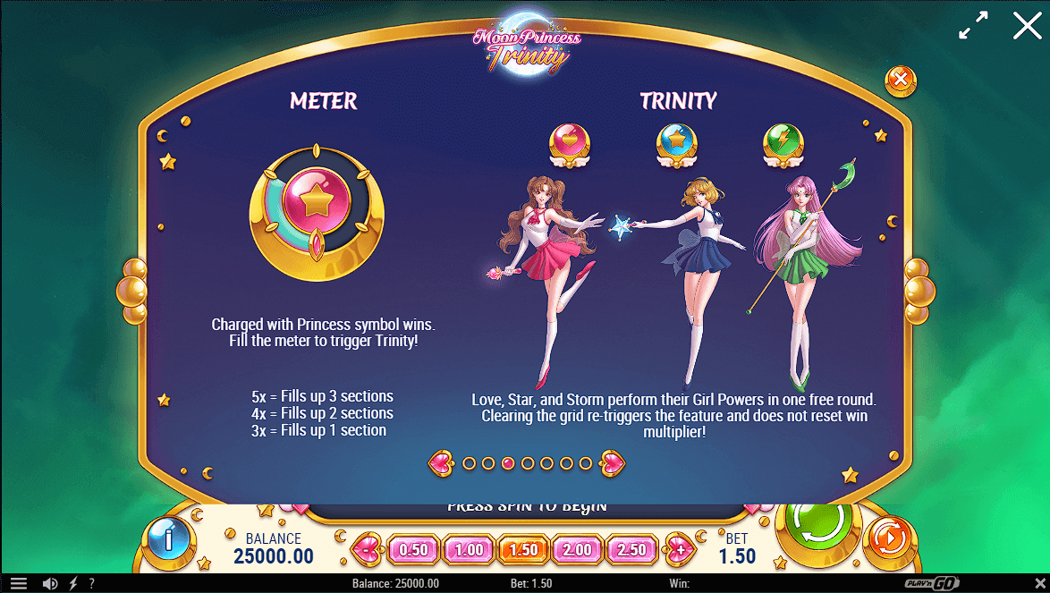 Moon Princess Trinity Slot Review - Trinity Bonus