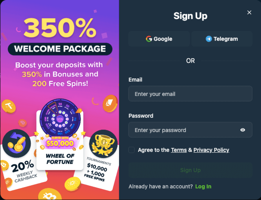 wild.io registration